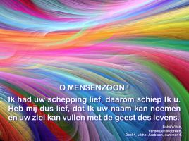 studio1world bahai inspired art - Schepping en liefde.